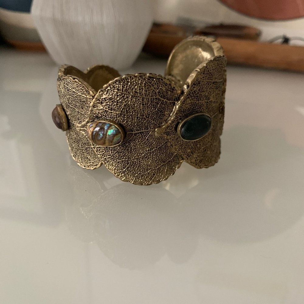Gold Leaf Cuff